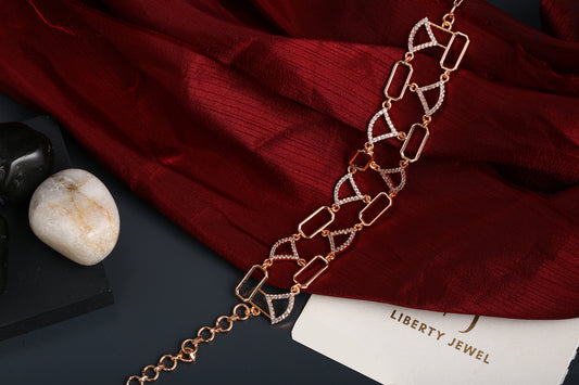 Interlocking Elegance Bracelet