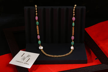 Multi-Gem Elegance Necklace