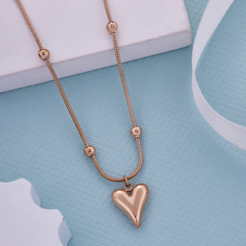 ROUND HEART NECKLACE