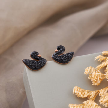 BLACK DIAMOND DUCK EARING