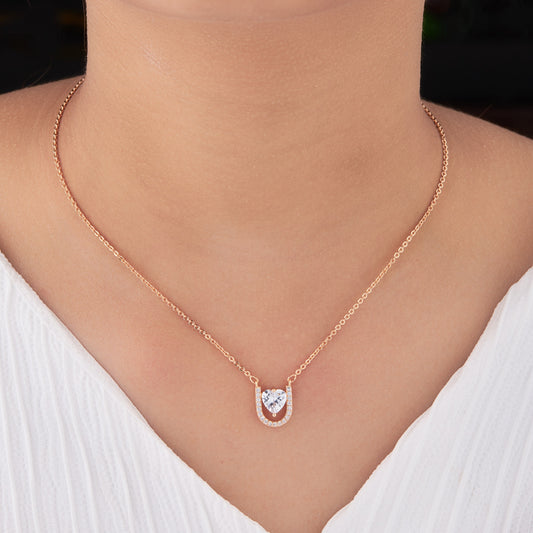 U HEART NECKLACE