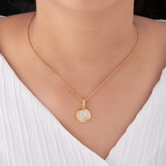 HALF MOON NECKLACE