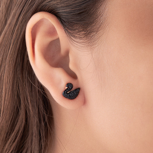 BLACK DIAMOND DUCK EARING